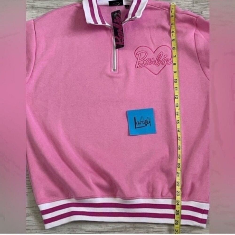 New PINk BARBIE sweater white gift box Size available M/L - Picture 11 of 12